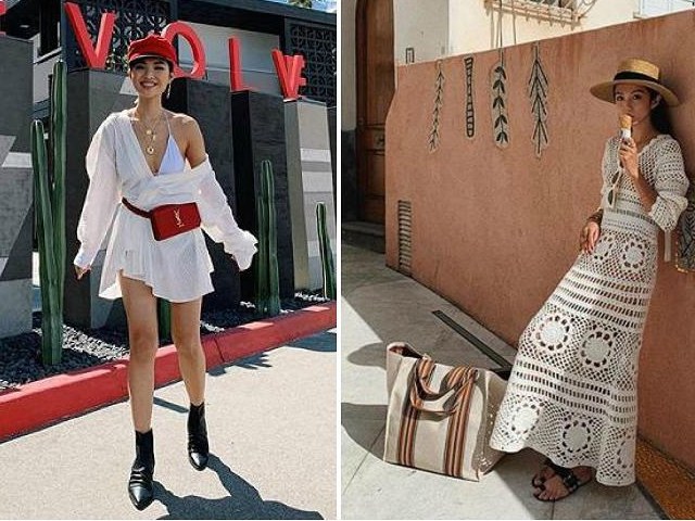 Phụ nữ xấu không có tội, nhưng mặc xấu lại "vô số tội" 19 Học các hotgirl cách diện trang phục màu trắng đẹp như một nàng thơ