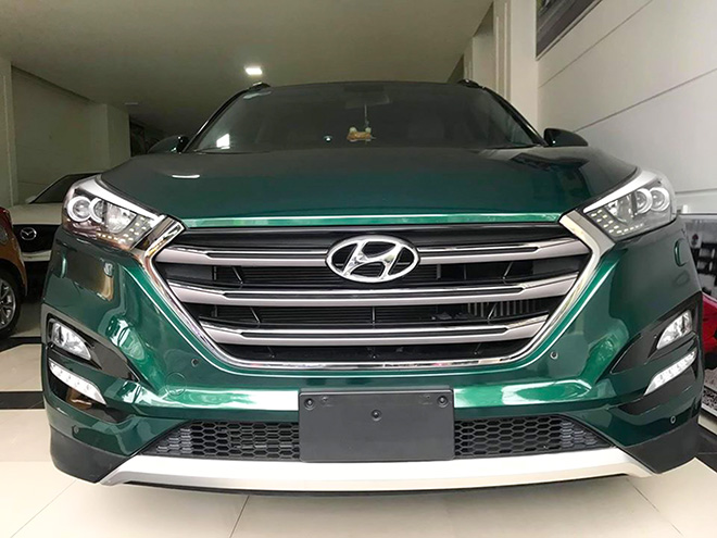 Hyundai Tucson màu xanh lục bảo rao bán 820 triệu tại Việt Nam - 1