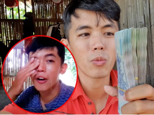 Vừa nhận xấp tiền từ YouTube, ”YouTuber nghèo nhất VN” nói lời tạm biệt cộng đồng mạng