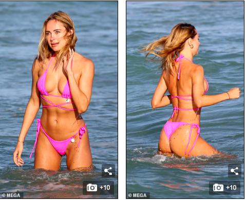 Kimberley Garner khoe dáng siêu quyến rũ với áo tắm bé xíu - 4