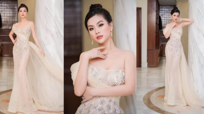 Dàn hoa á hậu, sao Việt 'lên đồ' sexy nóng bỏng đón năm mới 2021 - 1