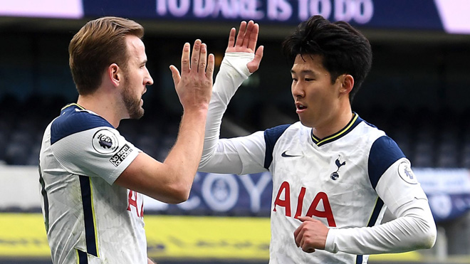 Mourinho tán dương Son Heung Min - Kane, bất ngờ "cà khịa" Fernandes - 1