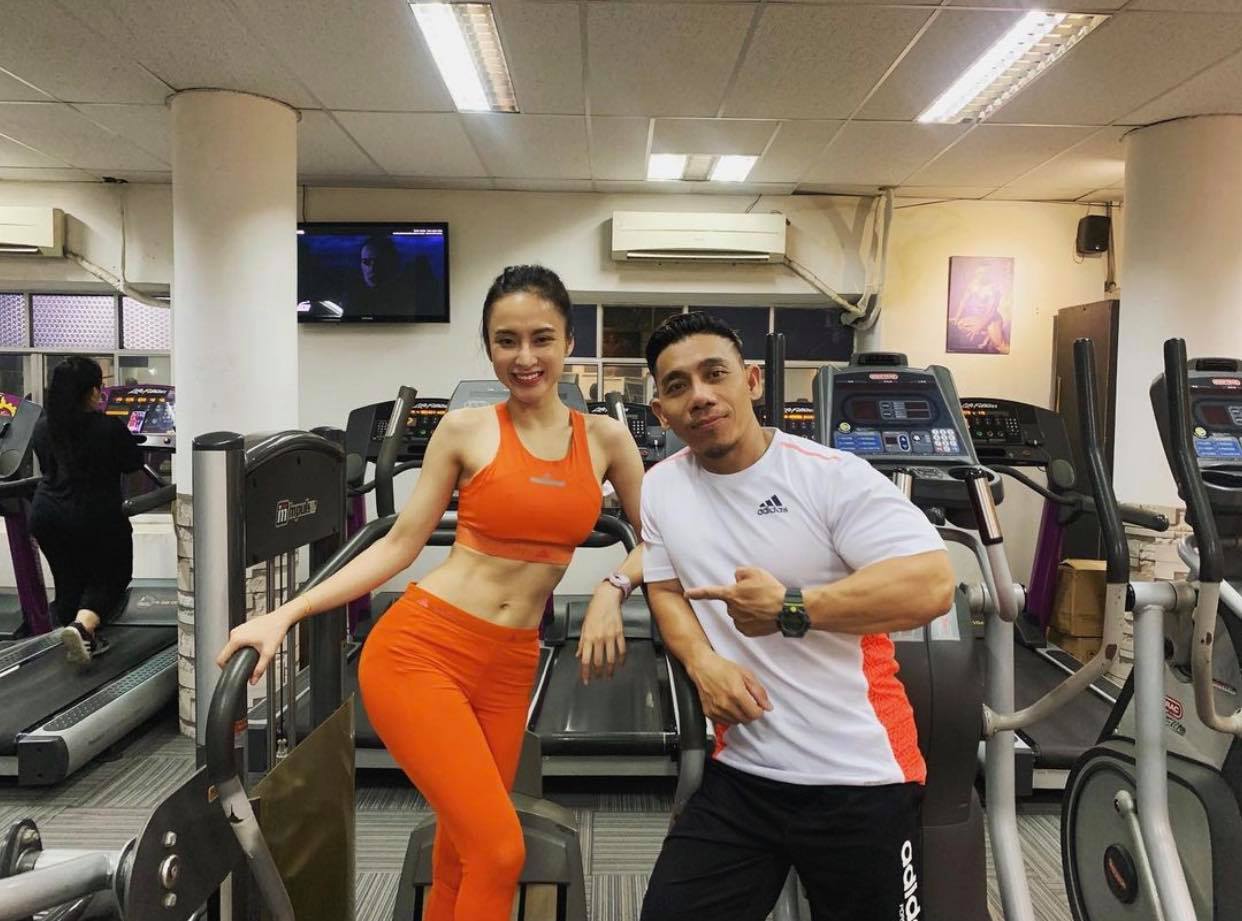 Angela Phương Trinh cơ bắp săn chắc chứng minh "ăn chay đủ năng lượng tập gym" - 3