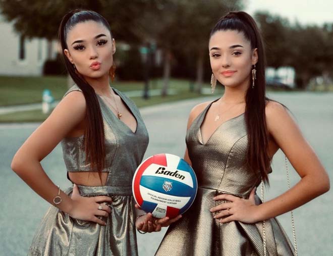 2 beautiful and fully talented volleyball women with sexy Latin beauty - 3