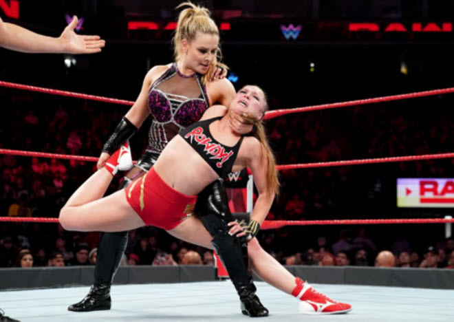 Stunned WWE woman and her sister promised to 