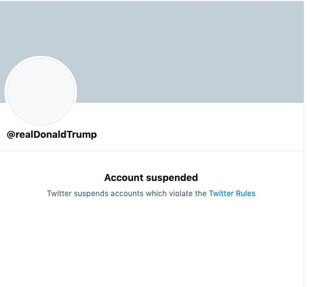 Ông Trump bị mạng xã hội Twitter xóa tài khoản vĩnh viễn - 1