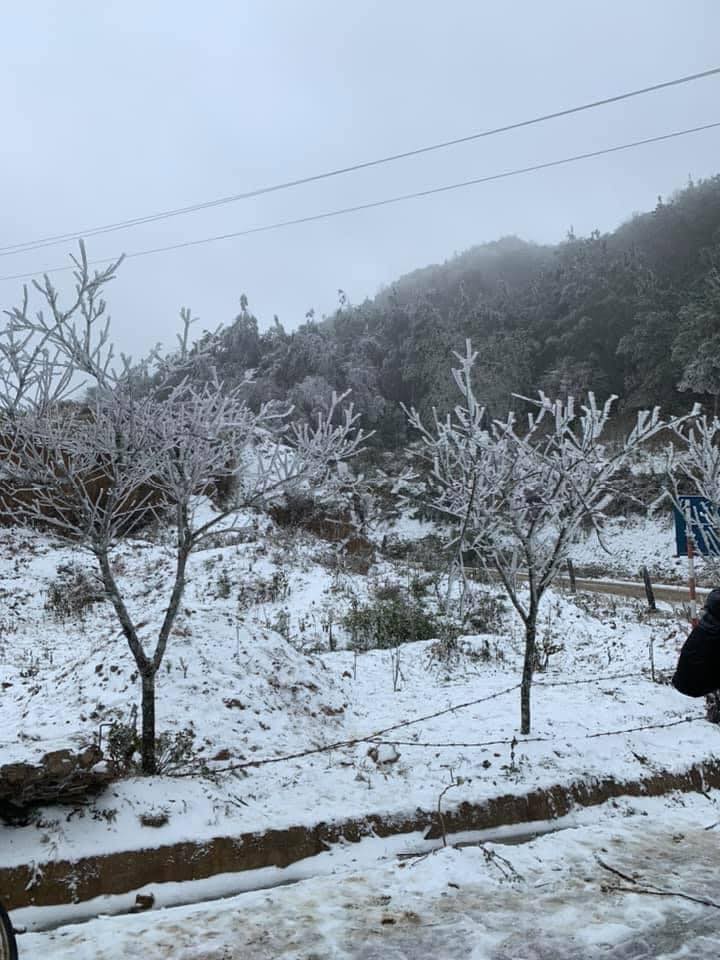 Ảnh: Tuyết rơi phủ trắng Y Tý và Sa Pa, ngỡ như lạc bước ở trời Âu - 8