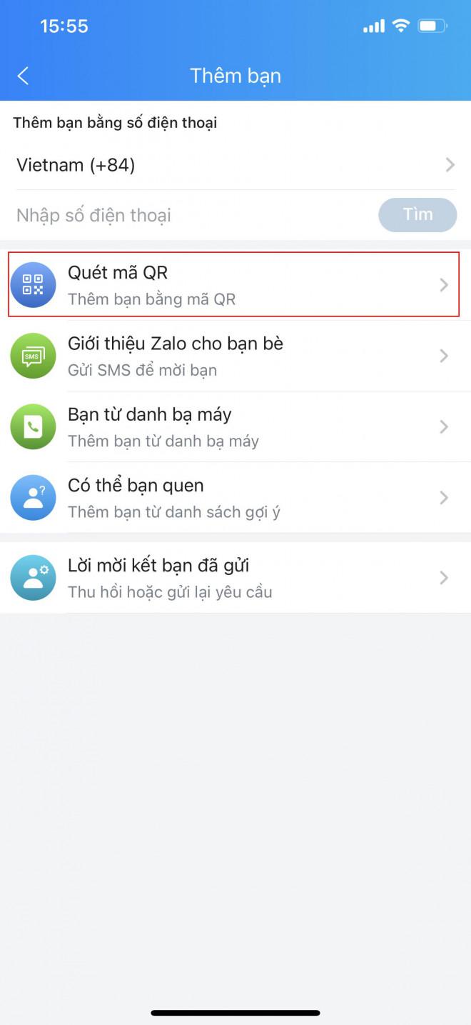 2 super fast, simple ways to make friends Zalo without phone number - 6