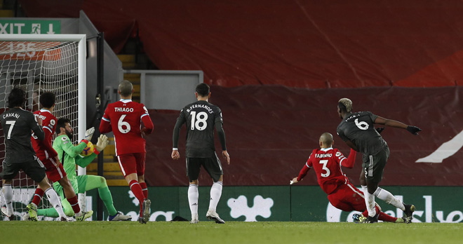 MU suýt thắng Liverpool: Fernandes, Pogba hay ai hay nhất trận đấu? - 1