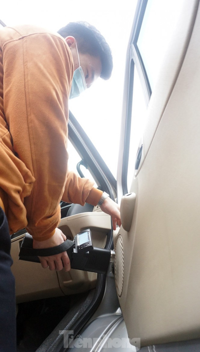 Cảnh khuyển tham gia rà soát xe phục vụ Đại hội XIII - 11