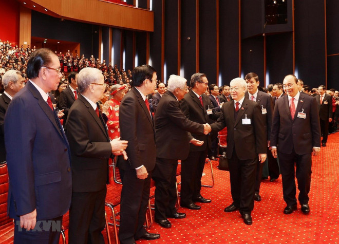 Những hình ảnh phiên khai mạc Đại hội XIII của Đảng - 6