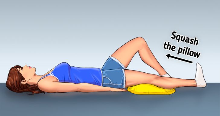 Tết chẳng lo béo với những bài tập cùng gối ngay trong phòng ngủ - 11