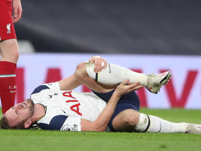 Harry Kane chấn thương cả 2 mắt cá chân, phải nghỉ bao lâu? - 1