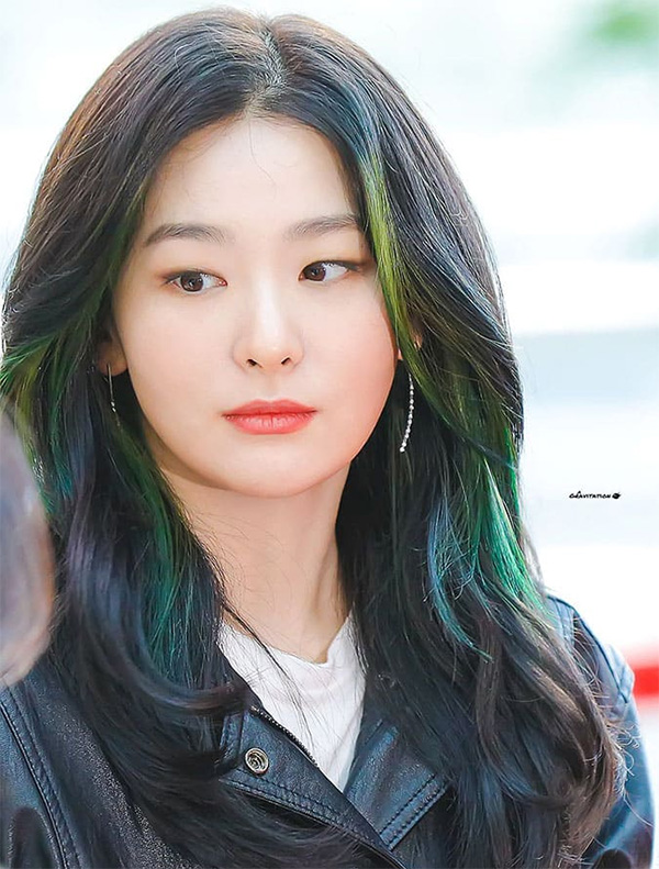 Nhuộm tóc màu xanh rêu đẹp phù hợp với mọi làn da dẫn đầu xu hướng hiện nay - 7