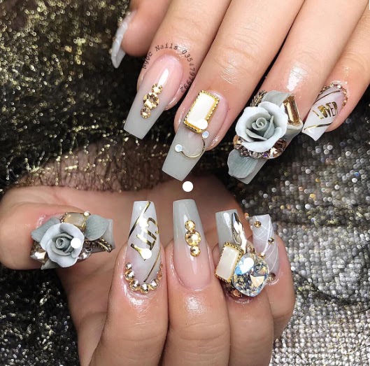 35 Mẫu sơn móng tay đẹp hot nhất mang lại vẻ đẹp sang trọng nhẹ nhàng - 16