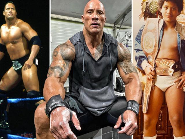Huyền thoại WWE “The Rock” thành SAO Hollywood: Cơ bắp biến đổi kinh ngạc