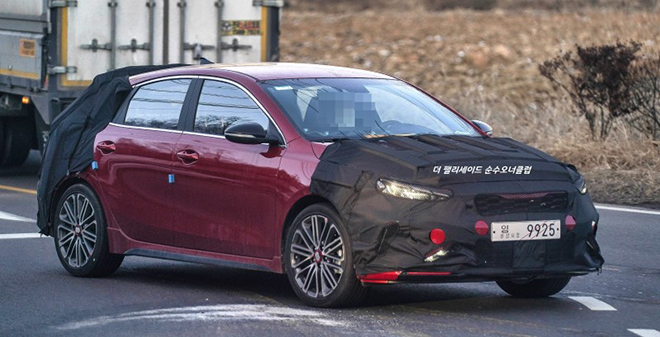 Kia Cerato 2022 chạy thử trên phố, thiết kế mới trông đẹp và sang hơn - 4