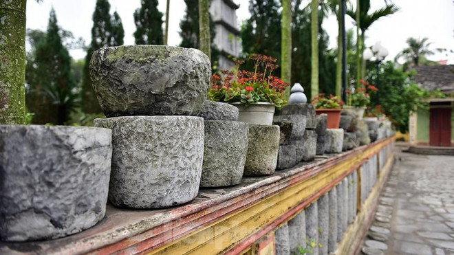 Bảo tàng nông cụ bằng đá độc nhất vô nhị trong ngôi chùa cổ Hải Dương - 11