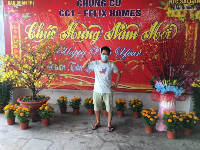 Clip: Không khí đón Tết bên trong chung cư bị phong toả - 5