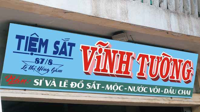 Người vẽ bảng hiệu bằng tay cuối cùng ở TP HCM - 2