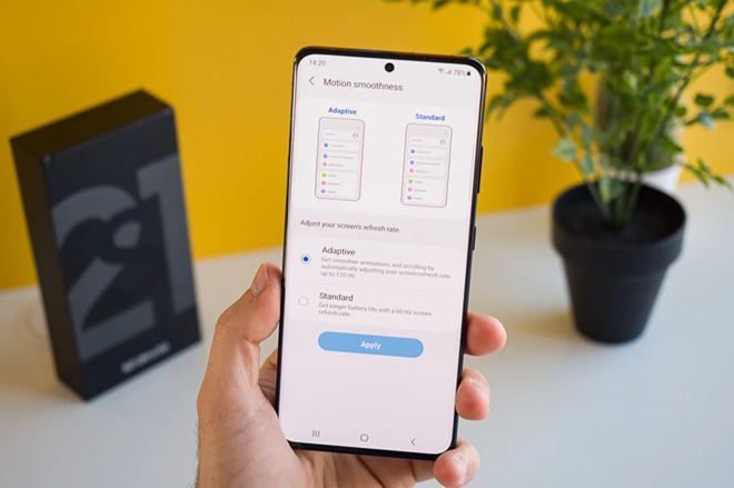 iPhone 13 sẽ có màn hình với tốc độ làm mới nhanh hơn Galaxy S21? - 1