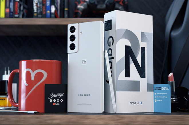 Xuất hiện concept Galaxy Note 21 FE với ngoại hình đẹp hút mắt - 1