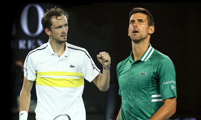 Cực nóng chung kết Australian Open: Djokovic từng bị Medvedev &#34;hành&#34; cỡ nào? - 1