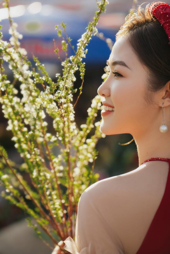 Hotgirl Hà Tĩnh từng thi Hoa hậu Việt Nam khoe nhan sắc đẹp tựa sương mai - 8
