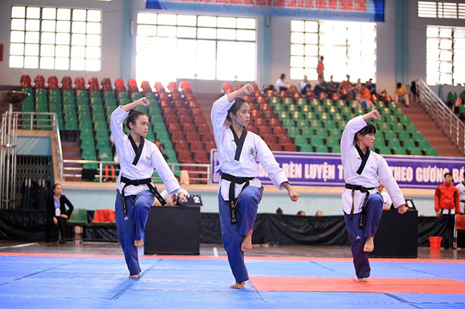 Tran Cao Cam Tien: Outstanding achievement of female Taekwondo champion - 2