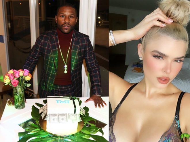 Mayweather chính thức công bố bạn gái: Vũ nữ thoát y đẹp bốc lửa - 1