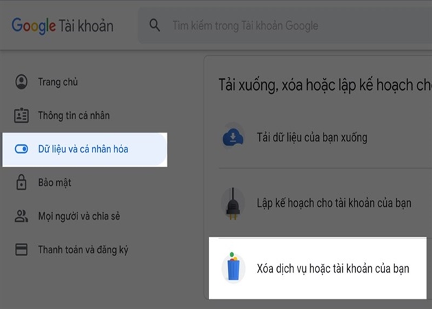 Cách xóa tài khoản Google nhanh trên máy tính, điện thoại - 1