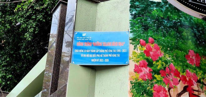 Ngỡ ngàng với hẻm bích hoạ ở Vũng Tàu, du khách chia sẻ rầm rộ trên mạng - 2