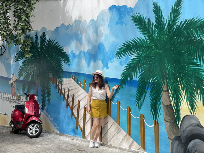 Ngỡ ngàng với hẻm bích hoạ ở Vũng Tàu, du khách chia sẻ rầm rộ trên mạng - 9