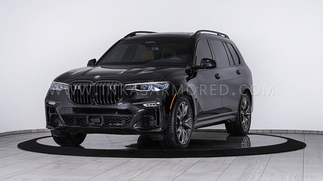 BMW X7 chống đạn đầu tiên ra mắt toàn cầu - 1