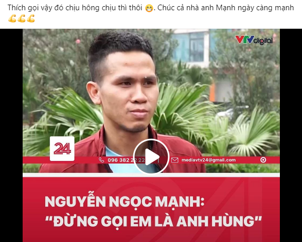 Nguyễn Ngọc Mạnh không nhận làm anh hùng, Đen Vâu nói 1 câu "gây sốt mạng" - 1