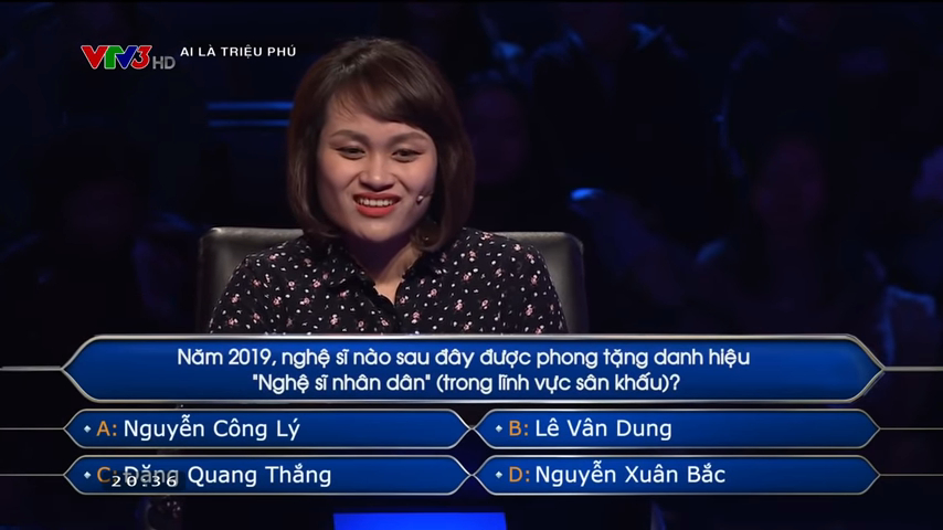 "Giáo sư Xoay" dí dỏm trong câu hỏi về NS Công Lý tại "Ai là triệu phú" - 1