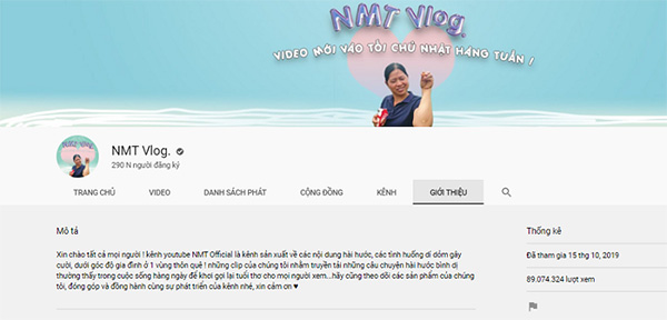 “Hiện tượng mới” NMT Vlog đạt 90 triệu lượt xem chỉ sau 1 năm - 1