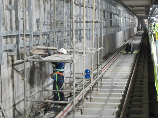 Hình ảnh cận cảnh đầu tiên về nhà ga Ba Son dưới lòng đất - 6