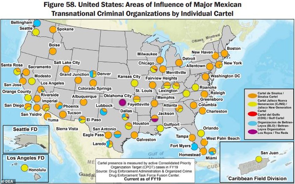 9 băng đảng Mexico thống trị thị trường buôn ma túy ở Mỹ như thế nào? - 1