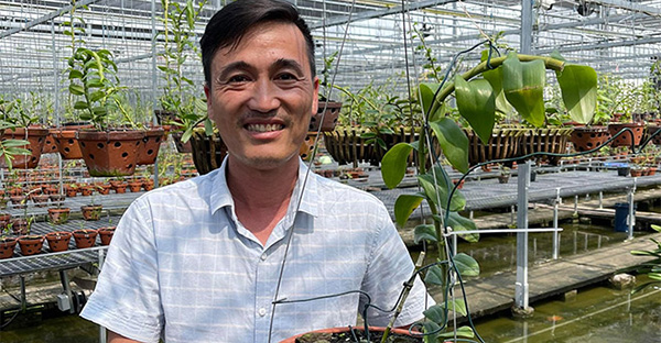 Nguyễn Hồ Phúc Vinh – Người đàn ông đam mê mãnh liệt với hoa lan