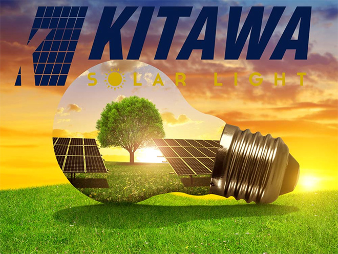 Kitawa - thương hiệu uy tín cung cấp hệ thống tấm pin và đèn năng lượng mặt trời - 1