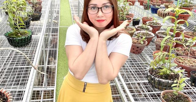 Bà chủ vườn lan Trần Thị Hương: Từ con số 0 đến vườn lan quy mô giá trị