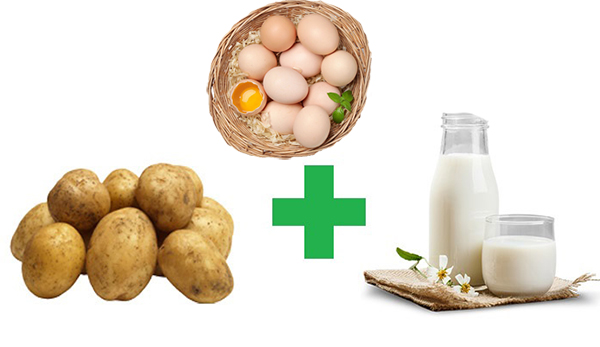 Cách làm và đắp mặt nạ khoai tây sữa tươi giúp da mịn màng trắng sáng - 5