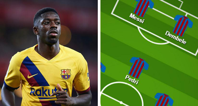 Barca chán nản vì Dembele, săn