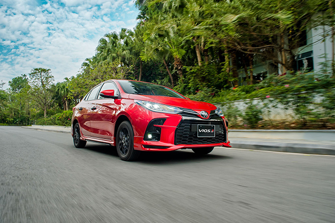 Đánh giá nhanh Toyota Vios 2021 bản thể thao GR-S giá 638 triệu đồng - 1