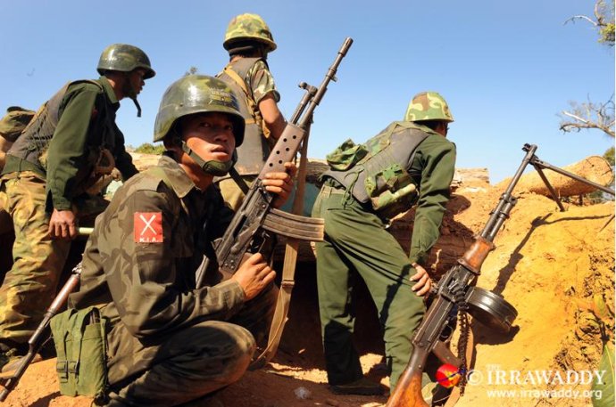 Nhóm vũ trang tấn công tiền đồn của quân đội Myanmar, tuyên bố &#34;đứng về phía người dân&#34; - 1