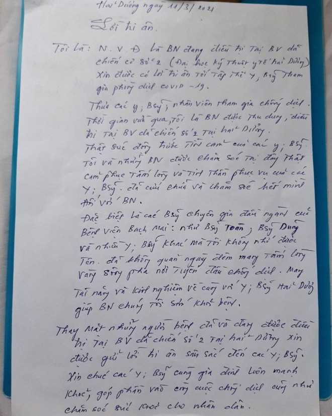 Bệnh nhân nặng ở Hải Dương vừa được chữa khỏi COVID-19: "Các bác sĩ đã sinh ra tôi lần 2…" - 4