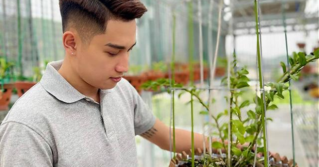 Ông chủ vườn lan 9X Trần Hồ Quang và nỗ lực của chàng trai trẻ