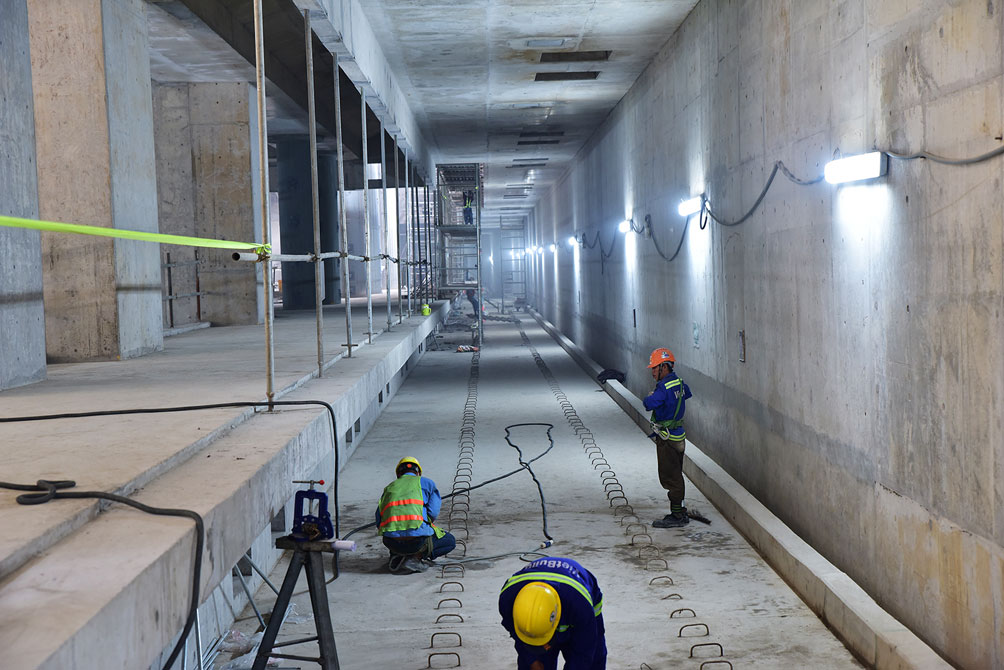 Lộ diện ga ngầm trung tâm Bến Thành, công trình kết nối 4 tuyến Metro ở Sài Gòn - 7