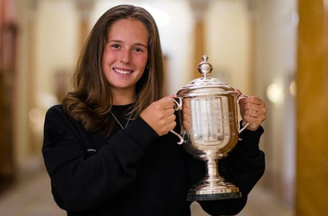 Ukrainian tennis woman in cool clothes, Kasatkina's highest form in 2021 - 4